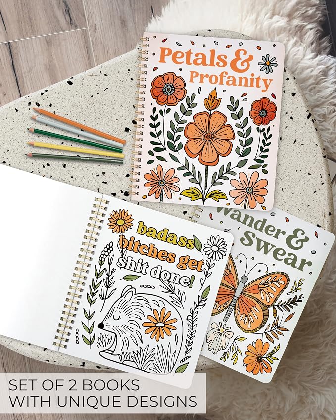 Beautiful Coloring Book Set of 2 - Image 2