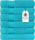 HERCULEAN Large Bath Towels 24 x 50 Pack of 6 | Quick Dry and Highly Absorbent by Unknown