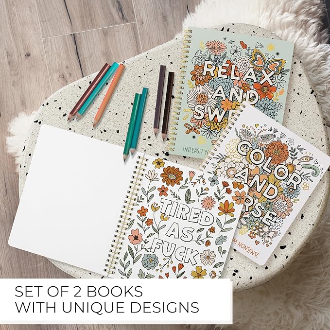 Beautiful Coloring Book Set of 2 - Image 2