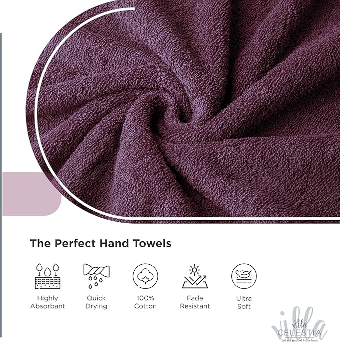100% Cotton Wash Cloth for face & Body Set of 12, Sustainable, Highly Absorbent - Image 3