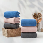 sakano 6-Piece Colorful Microfiber Bath Towel Set - Image 3