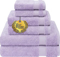 Cotton Paradise 6 Piece Towel Set, 100% Cotton Soft Absorbent Turkish Towels by UNITEDHOMETEXTILE