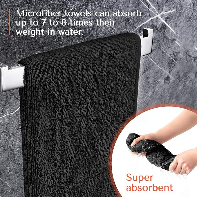 TASALON Microfiber Hair Towel for Salon - Image 3