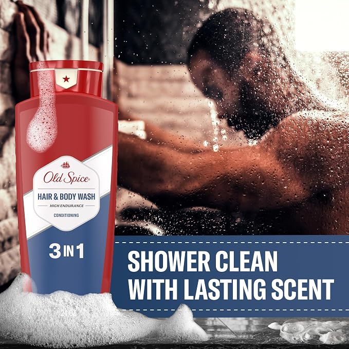 Old Spice Refreshing 2-in-1 Hair & Body Wash Conditioner - Image 4