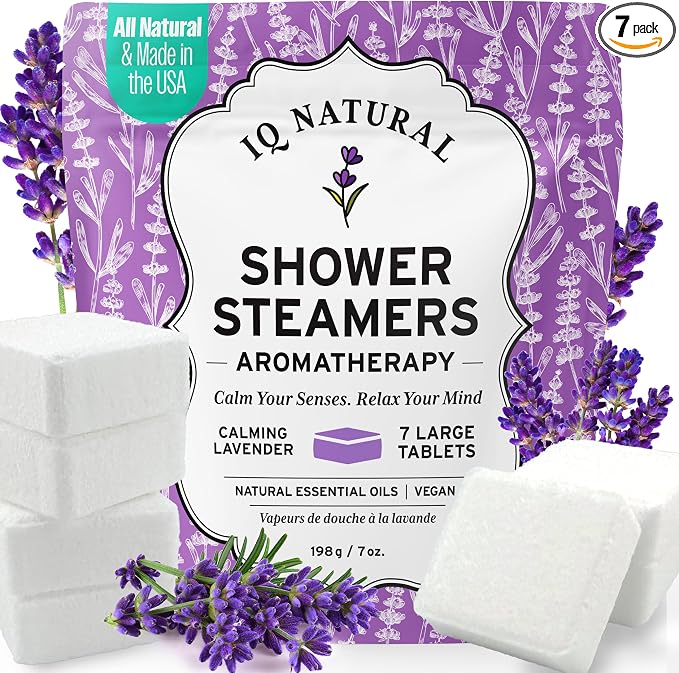 Lavender Shower Steamers Aromatherapy by IQNatural