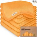 6-Pack Baby Washcloths – Soft Absorbent Viscose from Bamboo Washcloths by KeaBabies