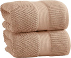 NY Loft 100% Cotton 2 Pack Bath Sheet Towel Set | Extra Large Oversize Bath by NYLoft