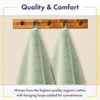 Alusa Home 100% Organic Zero-Twist Cotton Towels - Image 4
