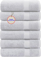 KAHAF COLLECTION 100% Cotton Bath Towel Set, Quick Dry, Highly Absorbent by KAHAF+COLLECTION