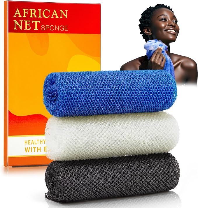 3-Piece African Net Sponge Set by SpiralScgv