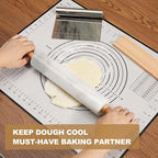 Koville African Natural Marble Rolling Pin, Non-Stick Polished Dough Roller - Image 7