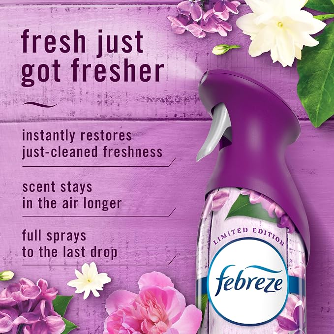 Febreze Air Mist, Air Freshener Spray, Odor Fighting Room Spray, Deodorizer - Image 3