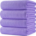 POLYTE 430 GSM Microfiber Oversize Quick Dry Lint Free Bath Towel, 60 x 30 in by Polyte