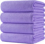 POLYTE 430 GSM Microfiber Oversize Quick Dry Lint Free Bath Towel, 60 x 30 in by Polyte