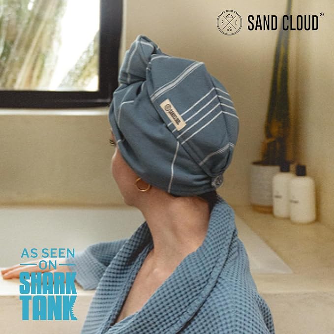 Sand Cloud Hair Towel Wrap for Women & Men, - Image 2