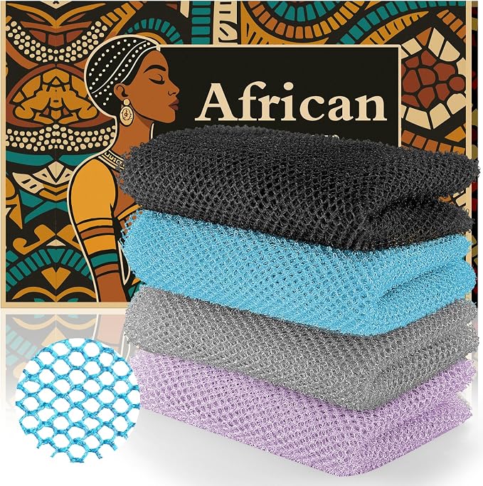 4PCS African Net Sponge by SpiralScgv