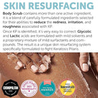 KP Bump Eraser Body Scrub with 10% AHA | Keratosis Pilaris Treatment | Bump - Image 5