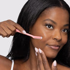 Tweezerman Exclusive Tea Rose Facial Razor - Image 5