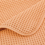 POLYTE 430 GSM Microfiber Quick Dry Lint Free Oversize Bath Towel Set, 6 Piece - Image 7