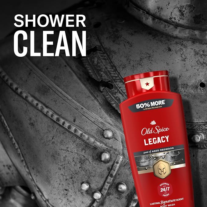 Old Spice Body Wash for Men, 24/7 Shower Fresh & Clean - Image 7