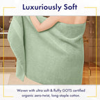 Alusa Home 100% Organic Zero-Twist Cotton Towels - Image 2