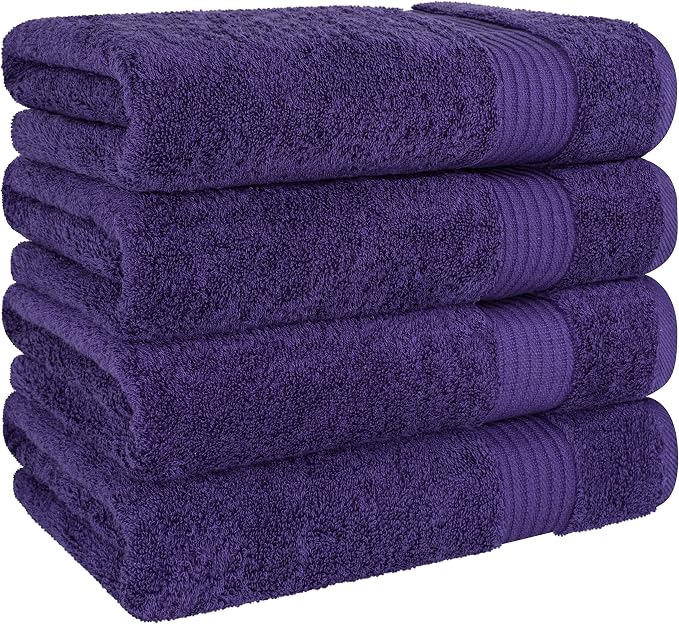 Cotton Paradise 4 Piece Turkish Bath Towels - Image 5