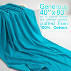 American Soft Linen 100% Cotton 600 GSM Turkish 40x80 Oversized Bath Towel Sheet - Image 2