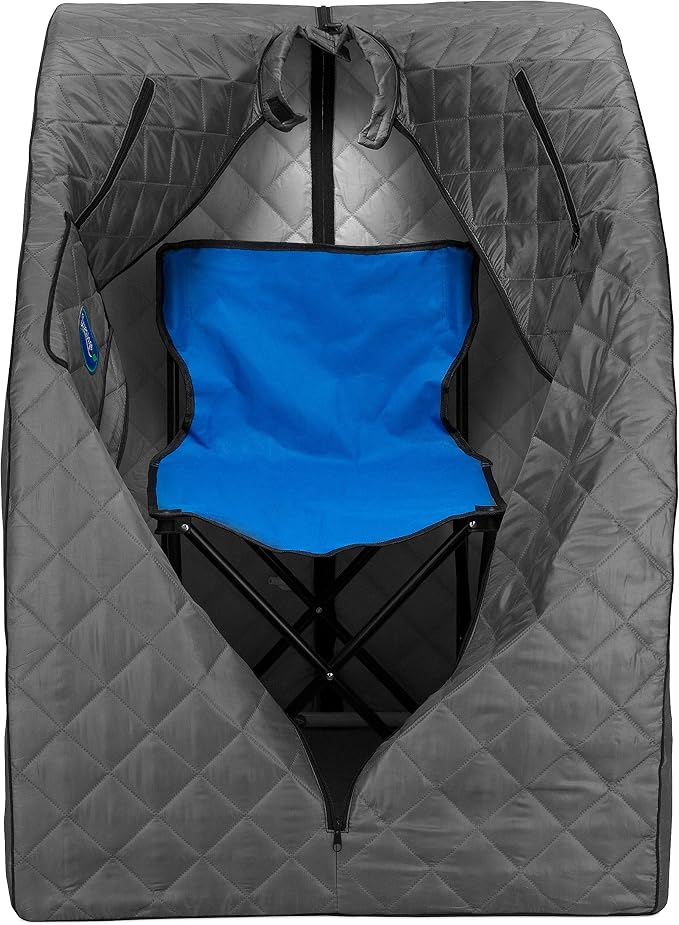 Durasage Lightweight Portable Personal Steam Sauna Spa - 800W Steam Generator - Image 4