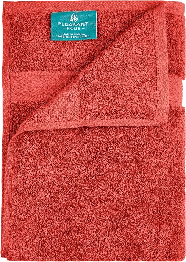 Pleasant Home Bath Towels Set of 6 100% Cotton, 515 GSM | Lightweight, Soft & - Image 7
