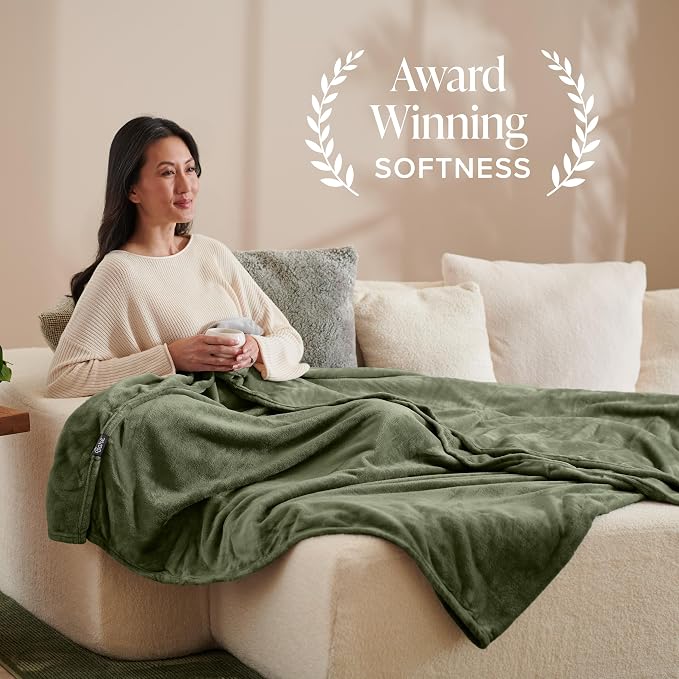 Bare Home Fleece Blanket - Image 2