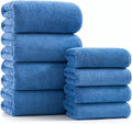 sakano Microfiber Bath Towel Set Ultra Soft Absorbent Speedy Drying Fade by Unknown