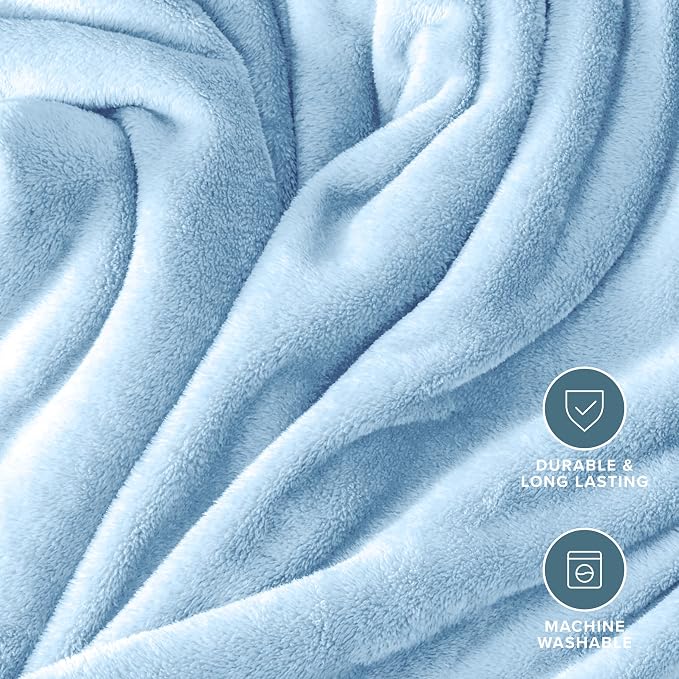 Bare Home Fleece Blanket - Image 5