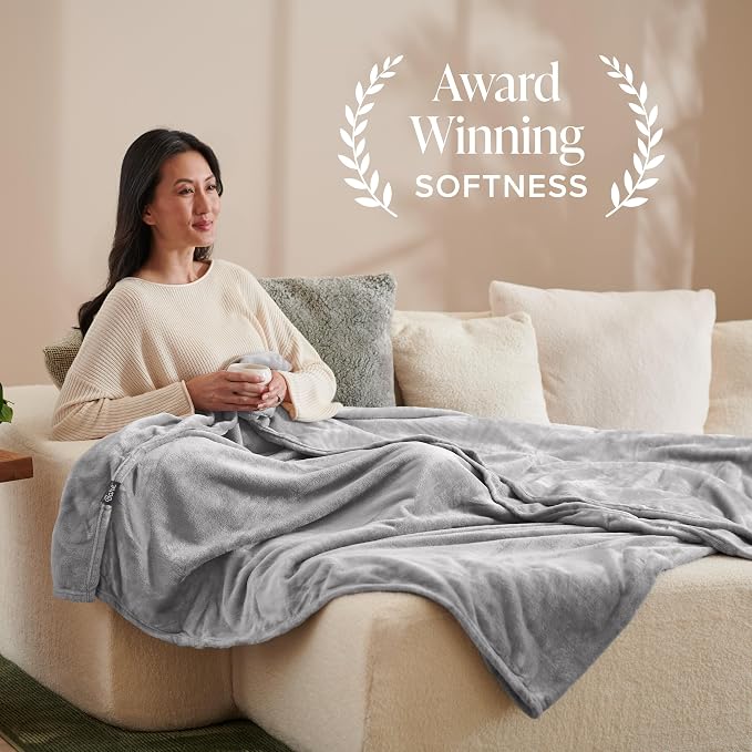 Bare Home Fleece Blanket - Image 2