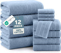 Casa Platino Premium Cotton Bath Towel 12 Piece Set by CasaPlatino