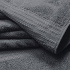 GLAMBURG Premium Cotton 4 Pack Bath Towel Set - Image 2