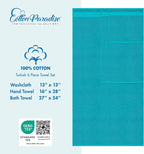 Cotton Paradise 6 Piece Towel Set 100% Cotton Soft Absorbent Turkish Towels - Image 4