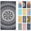 FESHKA Sand Proof Turkish Beach Towel – Oversized, Quick Dry & Lightweight by FESHKA