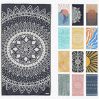FESHKA Sand Proof Turkish Beach Towel – Oversized, Quick Dry & Lightweight by FESHKA