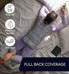 GENIANI Electric Heating Pad for Back Pain & Cramps Relief, Electric Throw - Image 5
