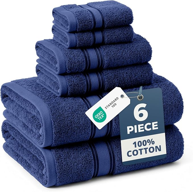 LANE LINEN Luxury Bath Towels Set by LaneLinen