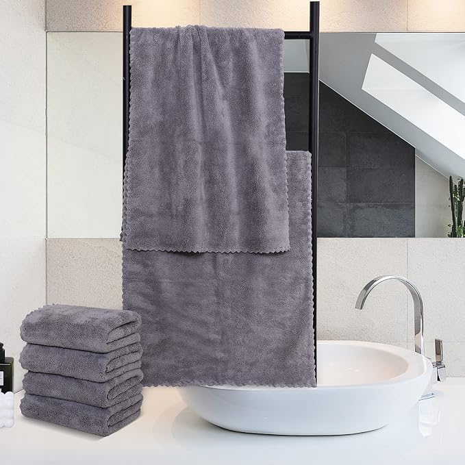MOONQUEEN 6 Pack Premium Hand Towels - Image 3