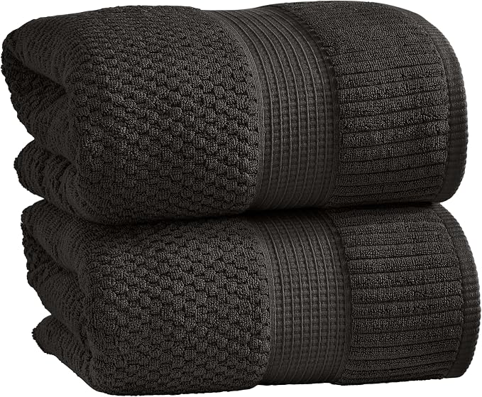 NY Loft 100% Cotton 2 Pack Bath Sheet Towel Set | Extra Large Oversize Bath by NYLoft