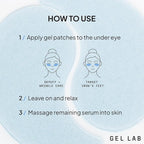 Gel Lab REGLOW Hyaluronic Acid & Caffeine Korean Skincare Eye Patches - Image 7