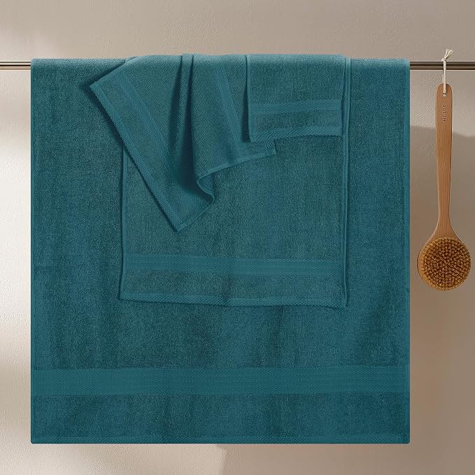 GLAMBURG Ultra Soft 8-Piece Towel Set - Image 3