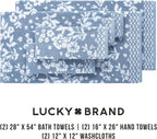 Lucky Brand Folk Floral 6 Piece Bath Towel Set - Image 3