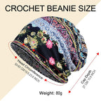 Women's Summer Beanie for Men Hat Boho Hats Adult Dwarf Hats Chemo Cap Cancer - Image 7