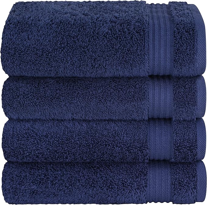 Cotton Paradise Hand Towels for Bathroom, 100% Cotton Turkish 4 Piece Hand - Image 5