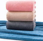 Lumimi Towels 4 Piece Soft Microfiber Bath Towel Set Salon Gym Yoga Travel - Image 8