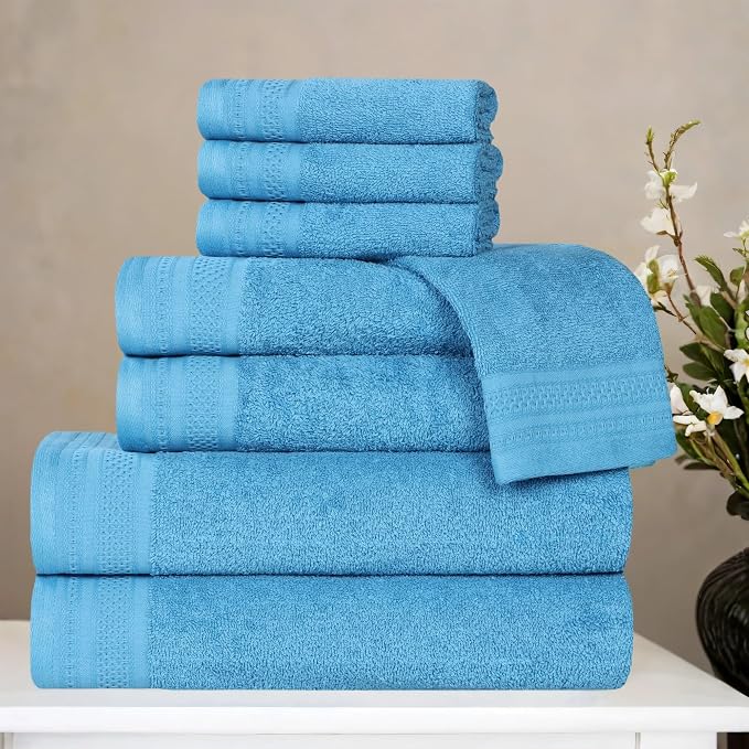 Superior Honeycomb Cotton Medium Weight Towels, by SUPERIOR