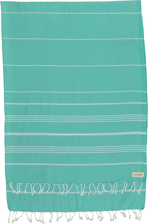 Bersuse Towels Anatolia XL Beach Blanket Throw Blanket Turkish Towel 100% by Bersuse